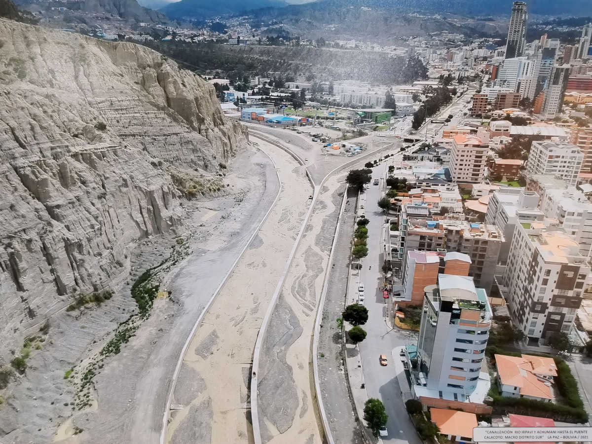 CANALIZACIÓN RIO IRPAVI Y ACHUMANI